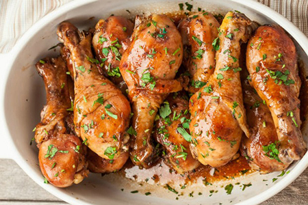 Toyuq ətindən kontinental yeməklər